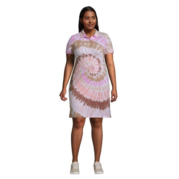 Lands' End Dresses & Skirts - Lands' End Short Sleeve Mesh Cotton Dress
